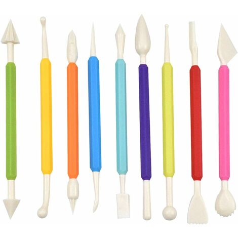 Kit De 27 Outils De Modelage Pâtisserie - Pour Fondant, Argile, Sculpture, ABS Et Inox, Multifonction