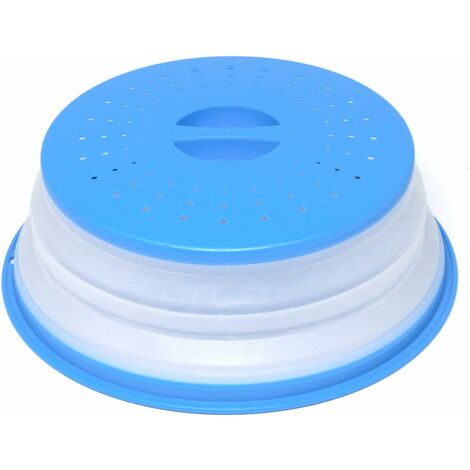 Couvercle Pliable pour Micro-Ondes - 3 Pièces Cloche Anti-éclaboussures Couvercle Pliable pour Micro-Ondes - 3 Pièces Cloche Anti-éclaboussures