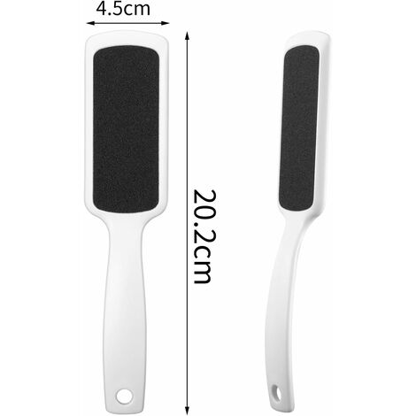 Râpe/pierre Ponce Double Face Pour Pieds Auxmir - Acier Inoxydable - Pour éliminer Callosités - Neuf