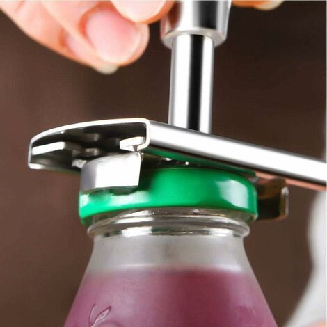 Pince à Bocaux De Conserve Longue - Pour Soulever Pots Chauds, Confitures, Stérilisation - Acier Inoxydable + Entonnoir
