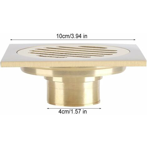 Siphon De Douche Drain De Plancher En Laiton Drain De Sol Insert De