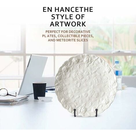 Pinsheng 2 Pièces Support Cadre Photo Chevalet, Support Chevalet Tableau Support Pour Assiettes