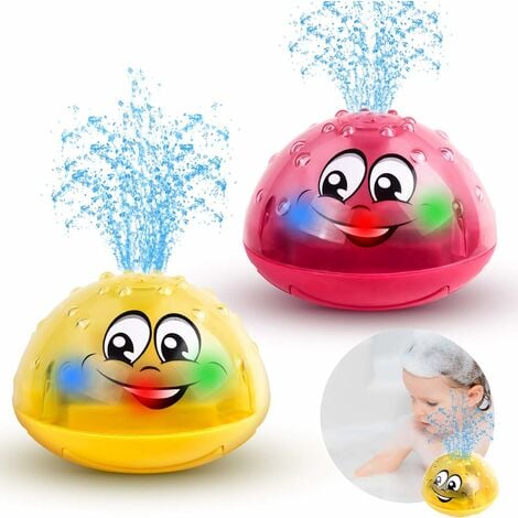 Jouets de bain pour bébés, machine à bulles automatique en forme de crabe avec  musique, jouet de bain amusant pour tout-petits pour l'heure du bain, jouets  à eau pour enfants de plus