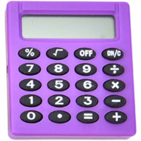 Calculatrice de poche Casio Petit-FX LC-401LV - 8 chiffres - alimentation batterie - blanc Pas Cher | Bureau Vallée
