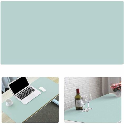 Tapis De Bureau MoKo 80x40cm Double Face - Imperméable Et Antidérapant Pour Souris/Clavier