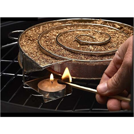 Filet de Barbecue en acier inoxydable, générateur de fumée froide, pour  fumer en plein air, accessoires - AliExpress