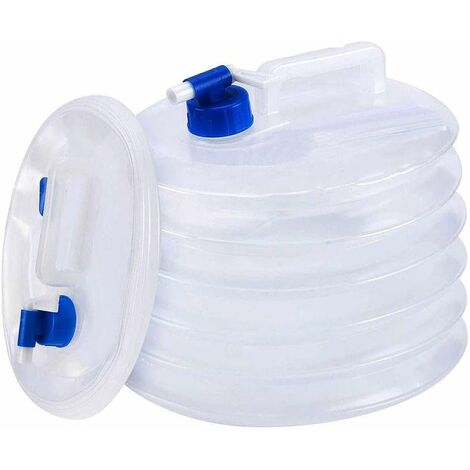 Azarxis Sac à Eau Pliable De Qualité Supérieure (8 L), Sans BPA, De