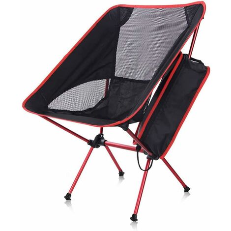 Chaise De Camping Pliante Ultralégère PACOONE – Siège Portable Extérieur – Neuf