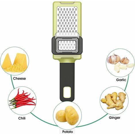 Presse à Ail En Acier Inoxydable – Hachoir Et éplucheur Intégré – Facile à Nettoyer - 7