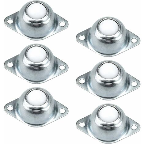 Lot De 4 Roulettes Sphériques Pour Meubles – Charge 150kg, Adhésif Fort, Rotation 360° – Facile à Installer Et à Déplacer