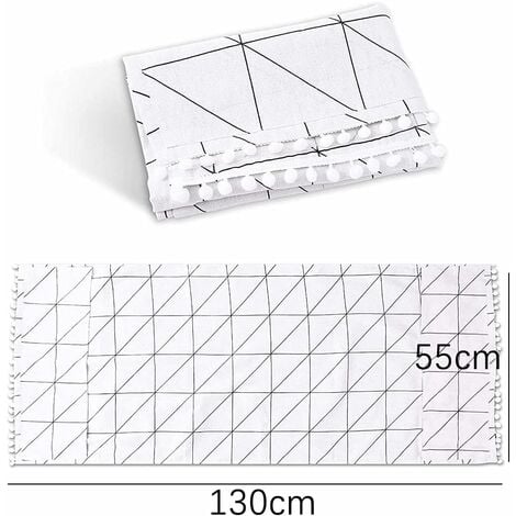 130 x 55 cm Housse de Protection pour Réfrigérateur avec Poches de  Rangement,Couvercle Anti-poussière