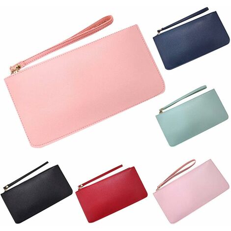 Porte-monnaie Vintage ROXY Rose - Style Poche - Occasion Très Bon état