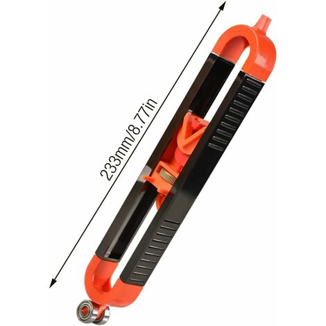 Jauge de Contour, Contour Gauge Duplicator, Precise Contour Gauge with Lock, Jauge De Profil De Contour pour les coins Modèles de menuiserie Carreaux-Fei Yu