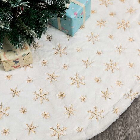 Jupe De Noël UGG Australia Dream 54 Pouces, Fausse Fourrure, Ronde, Neuve Boîte