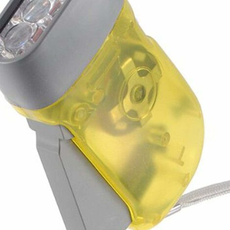 Lampe torche avec fonctionnement en dynamo