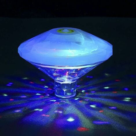 Lumière sous-marine colorée piscine de lumière flottante solaire LED rvb
