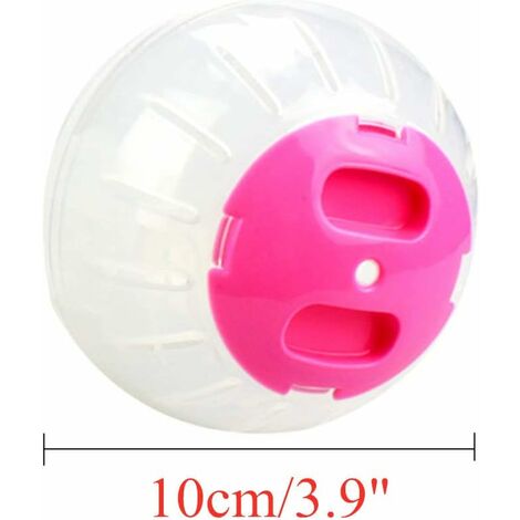 Balacoo 4 Pcs Hamster Running Ball Chew Toys Small Animal Exercise Toy
