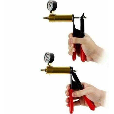 Kit De Purge De Freins Manuel Pour Voiture/moto - Tuyaux, Pompe En Aluminium, Pinces Incluses
