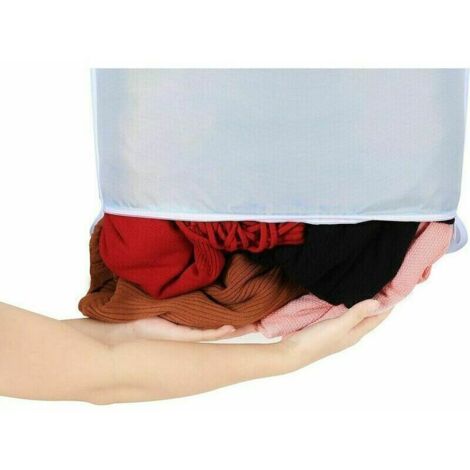 Miya Yami Sac à Pinces à Linge En Tissu Oxford Résistant Avec Crochets - Jusqu'à 300 Pinces