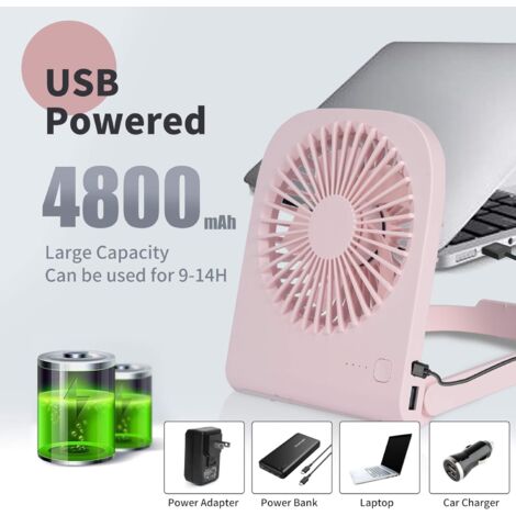 Mini ventilateur Pince USB 5.5 inch avec batterie 5000 mAh, Portable Petit Ventilateur de Bureau, 3 vitesses, double rotation à 360°, avec câble USB, convient pour les familles, les bureaux Mini ventilateur Pince USB 5.5 inch avec batterie 5000 mAh, Portable Petit Ventilateur de Bureau, 3 vitesses, double rotation à 360°, avec câble USB, convient pour les familles, les bureaux