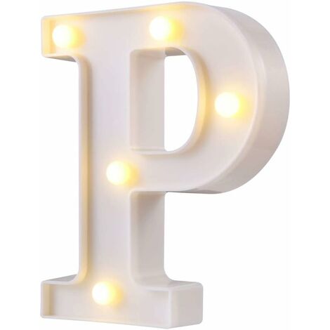 Haofy LED chapiteau Lettre lumières Signe, Allumer Les