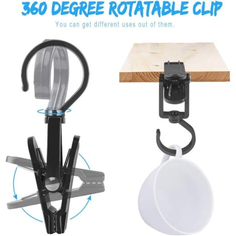 10pcs Clips Hanging Serviette De Plage Multi Torchon Clips