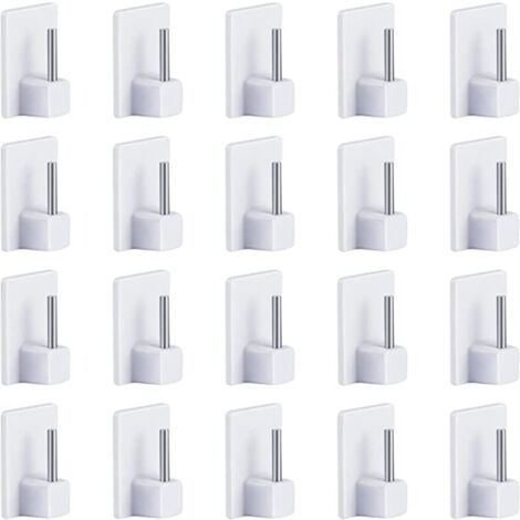 Lot De 10 Bouchons De Positionnement Pour Stores – Plastique Blanc, 1,6x1,3 Cm, Pour Réparer Ou Remplacer Les Attaches De Rideaux - 2