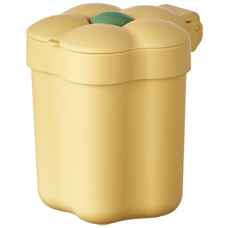 Lot De 4 Mini Poubelles De Bureau Avec Couvercle - Design Compact Et Rangement Malin