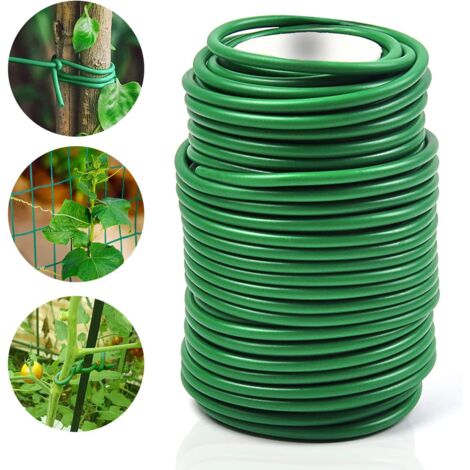 Attaches De Jardin Auto-Agrippantes En Nylon – 10 M X 12 Mm – Pour Plantes Grimpantes Et Organisation De Câbles