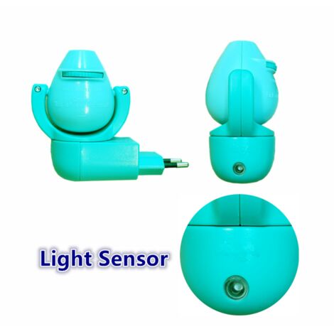 Étoile lune Animal projecteur projecteur Led 6 Images capteur prise ue veilleuse pour enfants bébé chambre décoration（Bleu）