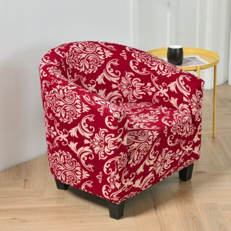 Housses De Chaise Velours Avec Accoudoirs - 2/4/6 Pièces - Élastiques Antidérapantes - Pour Salle à Manger, Bureau