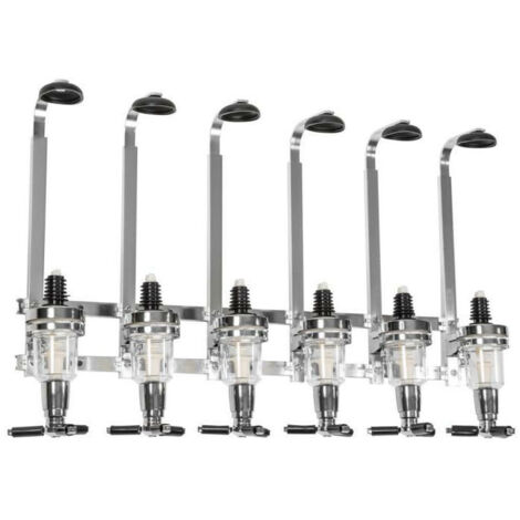 Rangement Bouteilles Design Porte-bouteilles Callstick - Lot De 6 Étagères à Vin Murales Support Bouteille Frigo