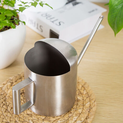 Arrosoir En Métal Galvanisé 1 Litre | Poignée Ergonomique, Couleur Vive, Pour Plantes D'intérieur/extérieur - 3