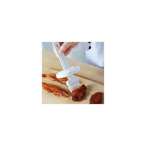 Brosse Bouteille D'huile En Silicone | 200 Ml Avec Compte-gouttes - Pour Cuisine, Barbecue, Pâtisserie