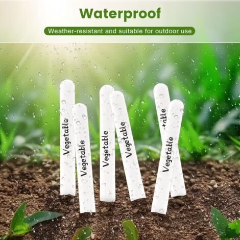 KINGLAKE 100 Pièces étiquettes Plante épais,étiquettes Plastique Jardin,étiquettes semis KINGLAKE 100 Pièces étiquettes Plante épais,étiquettes Plastique Jardin,étiquettes semis