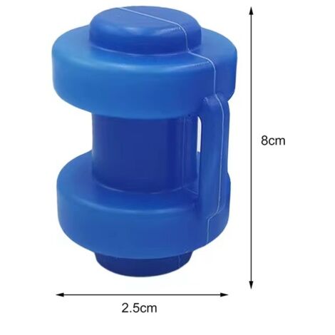 Lot De 6 Capuchons Pour Tubes De Trampoline - Protection Des Tiges, Sécurité Et Longévité - Environ 7 Cm, Plastique Résistant