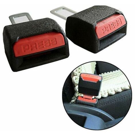 2 Pièces Boucle De Ceinture De Sécurité Pour Mitsubishi Celeste/Challenger/Chariot/Colt - Clip Adaptateur Universel - Matériau Métal