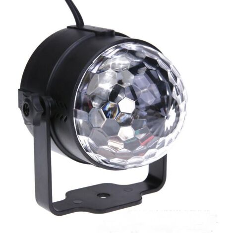 Projecteur Boule à Facettes LED 30W - RGBW Avec Télécommande - Pour Fêtes, Bars, Anniversaires, Soirées DJ
