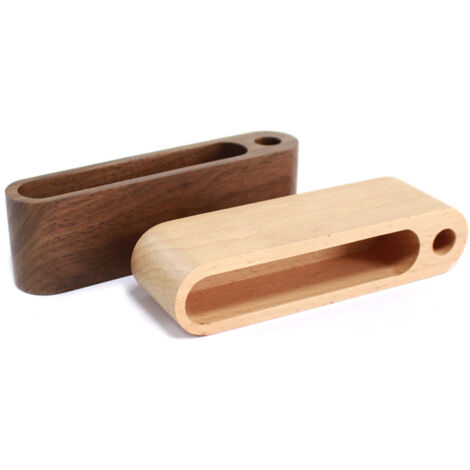 Support Cartes De Visite Bois Style Chinois – Présentoir Bambou Élégant Pour Bureau, Maison, Restaurant, Conférence