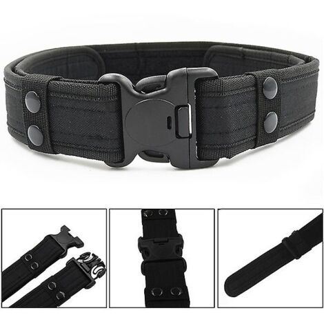 GoBene 2Pcs Ceinture en Nylon Pour Hommes - Boucle en Métal et Plastique, de Travail, Sport en Extérieur, Réglable en Tissu Sans Trous 3,8 x 135 cm GoBene 2Pcs Ceinture en Nylon Pour Hommes - Boucle en Métal et Plastique, de Travail, Sport en Extérieur, Réglable en Tissu Sans Trous 3,8 x 135 cm