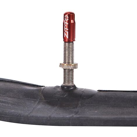 Lot 4 Bouchons De Valve Vélo Aluminium – Route & VTT, Anti-Poussière (Rouge)