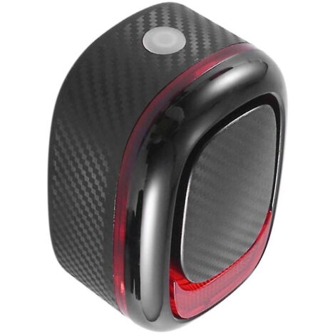 Feu Arrière Vélo Intelligent Rechargeable - Alarme, Détection Freinage, étanche IP65 | Sécurité Renforcée, Visibilité 180° - 7