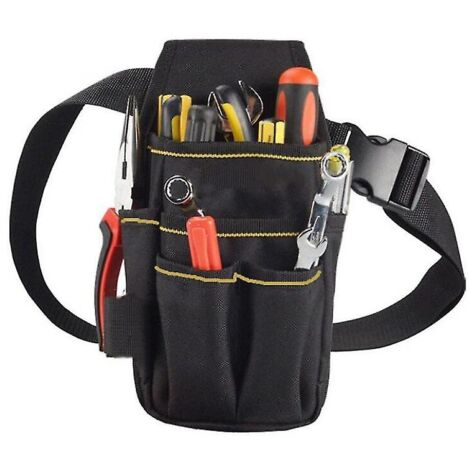 Ceinture à Outils De Jardinage - Tablier Avec Multi-poches, Tissu Oxford 600D Imperméable - Vert