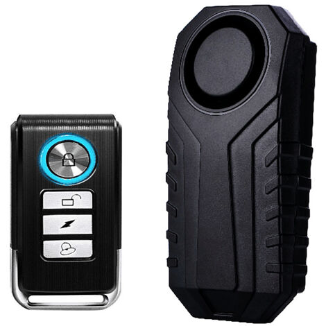 Alarme Vélo 113 DB Avec Télécommande - Antivol Moto Et Scooter