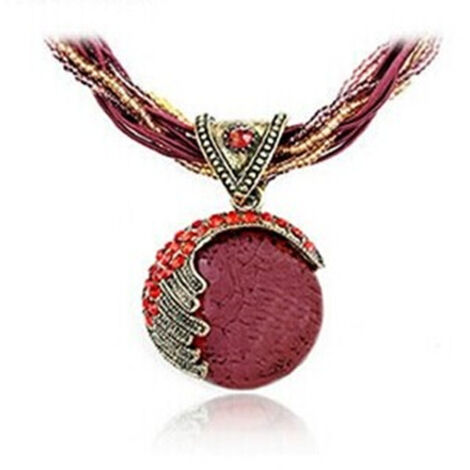 Pendentif Fantaisie Vintage Gros Design Rétro