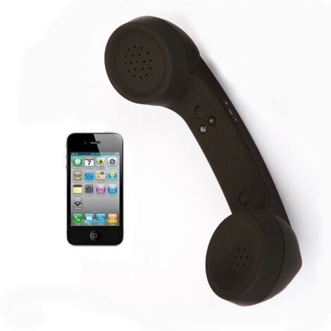 Combiné Téléphonique Vintage Jectse – Réduction Des Radiations – Pour Smartphone (USB-C/3.5mm)
