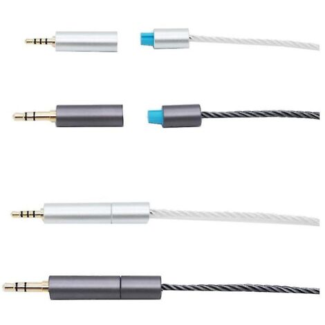 Câble Audio Upgrade KBEAR ST16 MMCX Vers 2,5 Mm - 16 Cœurs Plaqué Or - Pour Shure SE, Westone, UE, FiiO Et Autres