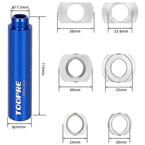 Outil De Démontage Boîtier De Pédalier Vélo – Multi-tailles – Bleu