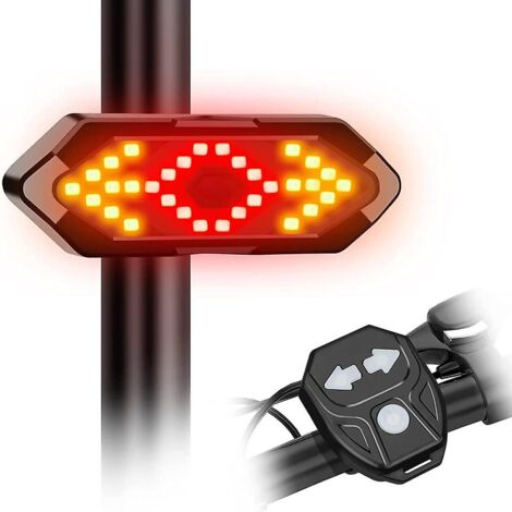 La nuit le Cyclisme Vélo feu arrière LED lampe de queue de charge USB Vélo Saty lumière laser d'avertissement - Chine Accessoires cycliste Accessoires Vélo Léger, parties de bicyclettes