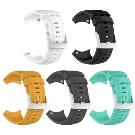 XBHSW Bracelet De Rechange En Silicone De 24 Mm Pour Suunto D5